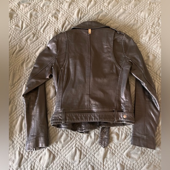 Aritizia Mackage Leather Moto Jacket - Picture 2 of 4